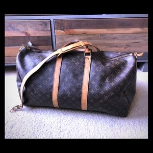 LOUIS VUITTON Monogram Keepall 55